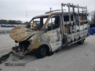 2015 Freightliner Sprinter with VIN WDYPE7DC0FP131589, listed as a Copart auction lot 43347545 with Not Provided miles and Salvage Title. Bid and sale history available at DreamBid. Image 1.