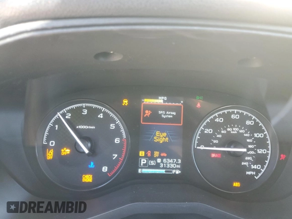 2021 Subaru Forester with VIN JF2SKAAC8MH412953, listed as a Copart auction lot 52617455 with 31,330 mi miles and Non repairable. Bid and sale history available at DreamBid. Image 9.