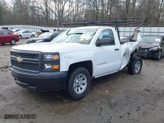 2015 Chevrolet Silverado 1500 Work Truck with VIN 1GCNCPEC1FZ402817, listed as a IAAI auction lot 41209001 with 200,234 mi miles. Bid and sale history available at carsss.com. Image 2.