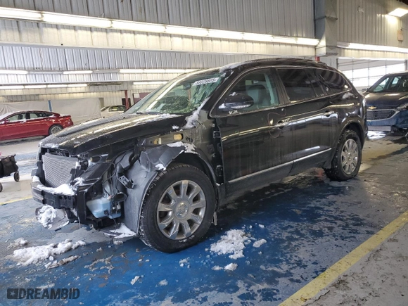 2017 Buick Enclave Leather with VIN 5GAKVBKD3HJ321978, listed as a Copart auction lot 88028605 with 154,430 mi miles and Salvage Title. Bid and sale history available at carsss.com. Image 1.