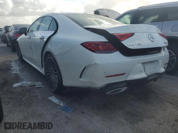 2023 Mercedes-Benz CLS 450 with VIN W1K2J5KB1PA109627, listed as a Copart auction lot 74702074 with Not provided miles and Non repairable. Bid and sale history available at DreamBid. Image 2.