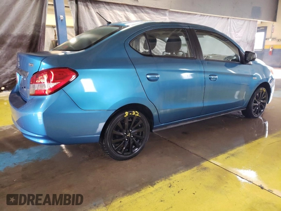 2020 Mitsubishi Mirage SE z VIN ML32F4FJ8LHF07335, wystawiony jako Copart lot #44628735 z przebiegiem 12 143 mil mil oraz Czysty tytuł • Clean title. Historia ofert i sprzedaży dostępna na DreamBid. Obrazek 3.