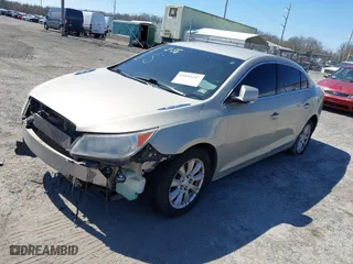 2012 Buick LaCrosse Leather with VIN 1G4GC5ER7CF243148, listed as a IAAI auction lot 41854253 with 1 mi miles. Bid and sale history available at carsss.com. Image 2.