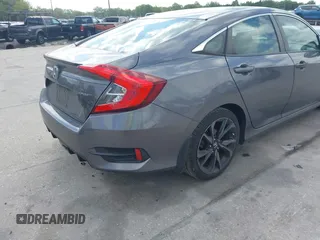 2019 Honda Civic Sedan Sport with VIN 19XFC2F8XKE035939, listed as a IAAI auction lot 42032928 with 84,414 mi miles. Bid and sale history available at carsss.com. Image 4.