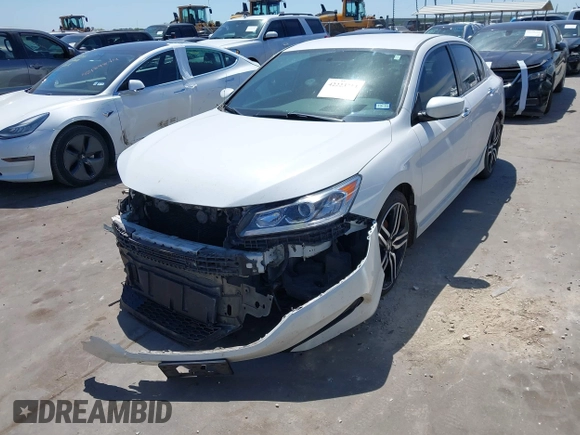 2016 Honda Accord Sport z VIN 1HGCR2F53GA040094, wystawiony jako IAAI lot #42223714 z przebiegiem 301 878 mil mil oraz . Historia ofert i sprzedaży dostępna na DreamBid. Obrazek 18.