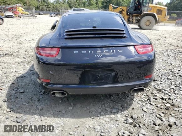 2016 Porsche 911 Carrera with VIN WP0AA2A91GS106157, listed as a Copart auction lot 69462124 with 25,998 mi miles and Salvage Title. Bid and sale history available at DreamBid. Image 6.