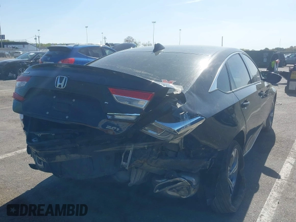 2020 Honda Accord EX-L with VIN 1HGCV2F57LA004141, listed as a IAAI auction lot 42136007 with 105,352 mi miles and . Bid and sale history available at DreamBid. Image 6.