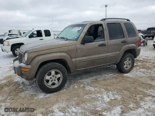 2002 Jeep Liberty Limited with VIN 1J4GL58K12W215289, listed as a Copart auction lot 45157755 with 195,092 mi miles and Salvage Title. Bid and sale history available at carsss.com. Image 1.