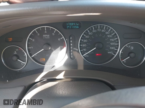 2002 Oldsmobile Aurora with VIN 1G3GS64C124127044, listed as a IAAI auction lot 41770179 with 119,841 mi miles and . Bid and sale history available at DreamBid. Image 7.