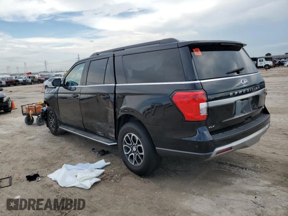 2022 Ford Expedition Max XLT with VIN 1FMJK1HT3NEA40615, listed as a Copart auction lot 78033004 with Not provided miles and Salvage title. Bid and sale history available at DreamBid. Image 2.