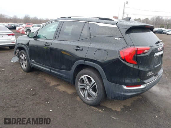 2018 GMC Terrain SLT with VIN 3GKALVEV5JL345563, listed as a IAAI auction lot 41675286 with 86,356 mi miles. Bid and sale history available at carsss.com. Image 3.