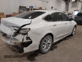 2015 Chrysler 200 C with VIN 1C3CCCCB2FN545166, listed as a IAAI auction lot 41601759 with 95,177 mi miles. Bid and sale history available at carsss.com. Image 4.