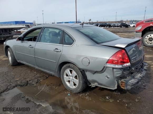 2008 Chevrolet Impala LT with VIN 2G1WT58K789240774, listed as a Copart auction lot 46139685 with 117,867 mi miles and Salvage Title. Bid and sale history available at carsss.com. Image 2.
