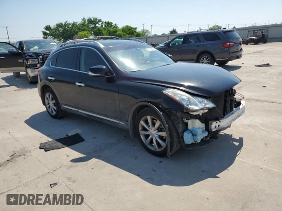 2017 Infiniti QX50 with VIN JN1BJ0RPXHM384740, listed as a Copart auction lot 51159765 with 129,516 mi miles and Salvage title. Bid and sale history available at DreamBid. Image 4.