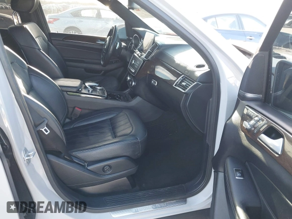 2017 Mercedes-Benz GLS 450 with VIN 4JGDF6EE7HA766672, listed as a IAAI auction lot 41365612 with Not Provided miles and . Bid and sale history available at DreamBid. Image 5.
