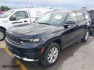 2023 Jeep Grand Cherokee L Limited with VIN 1C4RJKBG5P8898049, listed as a IAAI auction lot 41009197 with 35,247 mi miles. Bid and sale history available at carsss.com. Image 2.