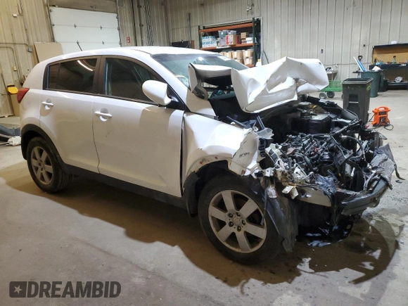 2015 Kia Sportage LX with VIN KNDPB3AC1F7701388, listed as a Copart auction lot 48404805 with 176,992 mi miles and Salvage Title. Bid and sale history available at DreamBid. Image 4.