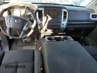2017 Nissan Titan S with VIN 1N6AA1EJ1HN542129, listed as a Copart auction lot 80027693 with 117,455 mi miles and Salvage Title. Bid and sale history available at carsss.com. Image 8.