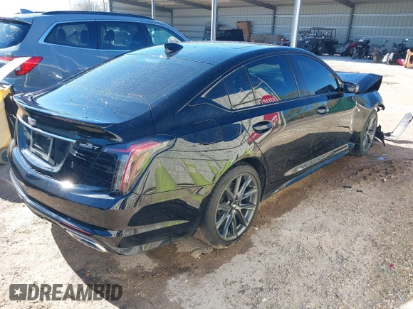 2024 Cadillac CT5 Sport z VIN 1G6DP5RK3R0127419, wystawiony jako IAAI lot #41392902 z przebiegiem 17 829 mil mil oraz . Historia ofert i sprzedaży dostępna na DreamBid. Obrazek 4.