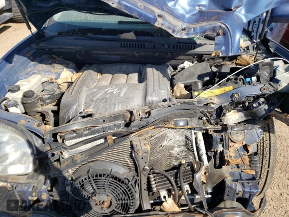 2006 Hyundai Santa Fe GLS with VIN KM8SC73D36U101439, listed as a Copart auction lot 70234054 with 0 mi miles and Salvage Title. Bid and sale history available at carsss.com. Image 11.
