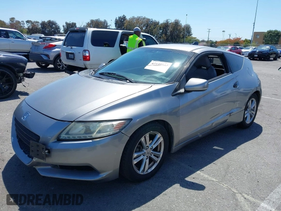 2011 Honda CR-Z EX with VIN JHMZF1D61BS002811, listed as a IAAI auction lot 42140932 with 113,164 mi miles. Bid and sale history available at carsss.com. Image 2.