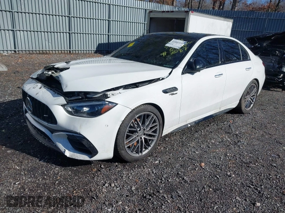 2024 Mercedes-Benz C 63 S AMG E Performance with VIN W1KAF8AB6RR222087, listed as a IAAI auction lot 41844101 with 5,500 mi miles and . Bid and sale history available at DreamBid. Image 18.