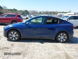 2021 Tesla Model Y Long Range with VIN 5YJYGAEE1MF207948, listed as a IAAI auction lot 41779570 with 100,859 mi miles. Bid and sale history available at carsss.com. Image 14.