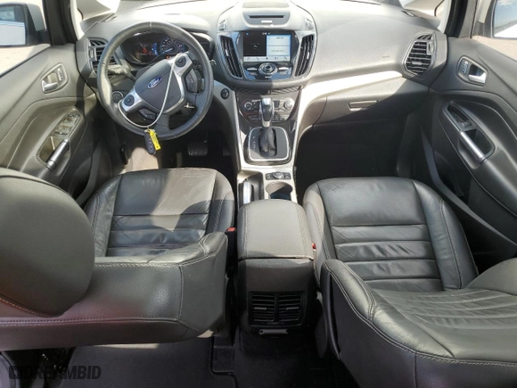 2016 Ford C-Max Energi SEL with VIN 1FADP5CU0GL111784, listed as a Copart auction lot 89015295 with 91,746 mi miles and Salvage Title. Bid and sale history available at carsss.com. Image 8.