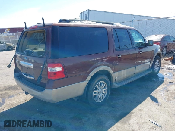 2007 Ford Expedition Max Eddie Bauer with VIN 1FMFK18587LA61689, listed as a IAAI auction lot 41823676 with 257,345 mi miles and . Bid and sale history available at DreamBid. Image 4.