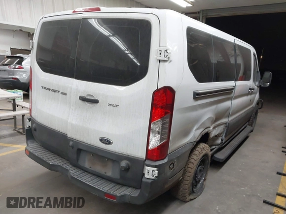 2019 Ford Transit Passenger XL with VIN 1FBZX2YM6KKA75786, listed as a IAAI auction lot 41712050 with 120,238 mi miles and . Bid and sale history available at DreamBid. Image 4.