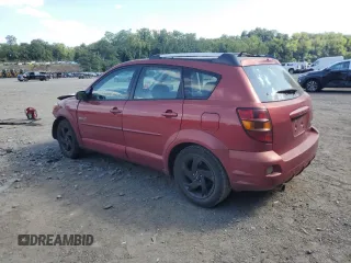 2004 Pontiac Vibe GT with VIN 5Y2SN62L14Z403135, listed as a Copart auction lot 68229654 with 186,589 mi miles and Salvage Title. Bid and sale history available at carsss.com. Image 2.