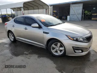 2014 Kia Optima LX with VIN KNAGM4A75E5495941, listed as a Copart auction lot 47105425 with 116,297 mi miles and Salvage title. Bid and sale history available at DreamBid. Image 4.