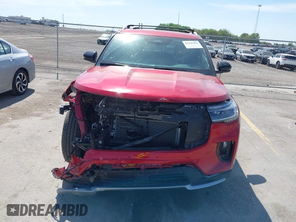 2025 Ford Explorer with VIN 1FMUK8HH9SGA53435, listed as a IAAI auction lot 42226284 with 17,345 mi miles and . Bid and sale history available at DreamBid. Image 6.