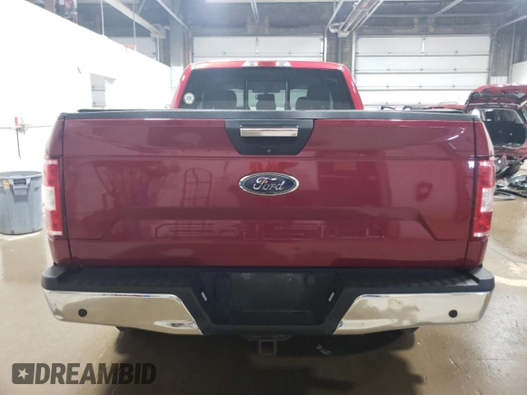 2018 Ford F-150 XL with VIN 1FTEX1EB5JKG11021, listed as a Copart auction lot 56279835 with 72,232 mi miles and Salvage title. Bid and sale history available at DreamBid. Image 6.