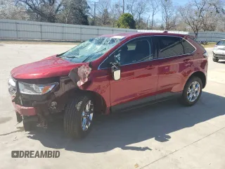 2015 Ford Edge SEL with VIN 2FMTK3J81FBB19482, listed as a Copart auction lot 48174275 with 134,570 mi miles and Salvage Title. Bid and sale history available at carsss.com. Image 1.