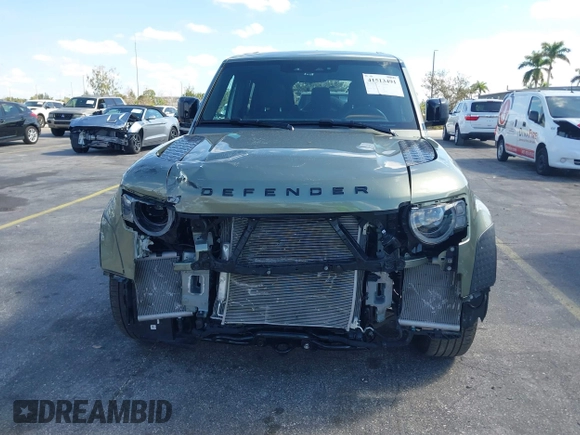 2024 Land Rover Defender X-Dynamic SE с VIN SALE2FEU8R2320398, выставлен на аукционе IAAI как лот 41513491 с пробегом 9 082 миль миль и . История ставок и продаж доступна на DreamBid. Изображение 6.