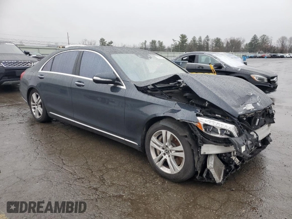 2017 Mercedes-Benz S 550 with VIN WDDUG8FB3HA327735, listed as a Copart auction lot 50330205 with 74,354 mi miles and Salvage Title. Bid and sale history available at carsss.com. Image 4.