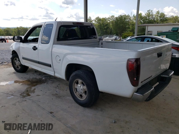 2008 Chevrolet Colorado LS with VIN 1GCCS199588170298, listed as a Copart auction lot 82208533 with 153,022 mi miles and Salvage Title. Bid and sale history available at carsss.com. Image 2.