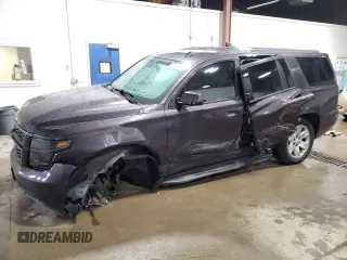 2015 Chevrolet Tahoe LT z VIN 1GNSKBKC9FR155910, wystawiony jako Copart lot #60162255 z przebiegiem 147 821 mil mil oraz Szkoda całkowita • Salvage title. Historia ofert i sprzedaży dostępna na DreamBid. Obrazek 1.