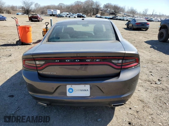 2022 Dodge Charger SXT with VIN 2C3CDXBG6NH219847, listed as a Copart auction lot 48360575 with 37,202 mi miles and Salvage Title. Bid and sale history available at DreamBid. Image 6.