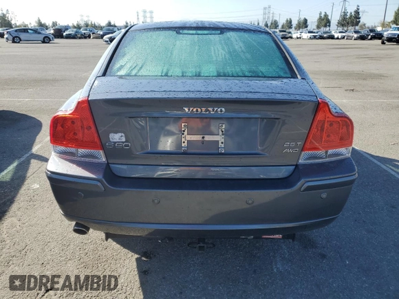 2008 Volvo S60 2.5T with VIN YV1RH592382702521, listed as a Copart auction lot 47628735 with 100,041 mi miles and Clean Title. Bid and sale history available at carsss.com. Image 6.