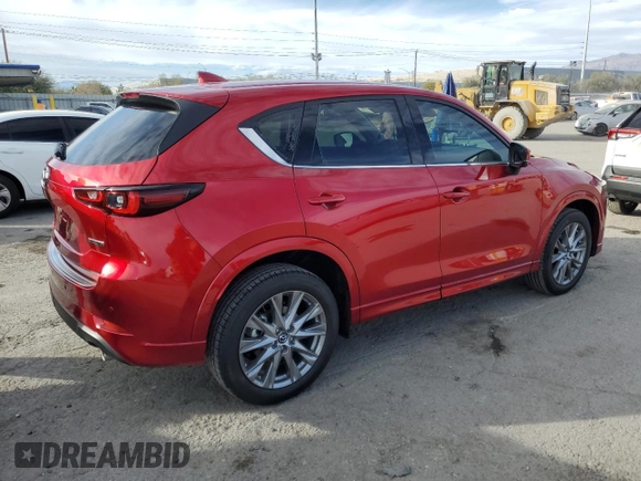 2025 Mazda CX-5 2.5 S Premium Plus Package with VIN JM3KFBEMXS0545664, listed as a Copart auction lot 86388844 with 273 mi miles and Salvage Title. Bid and sale history available at carsss.com. Image 3.