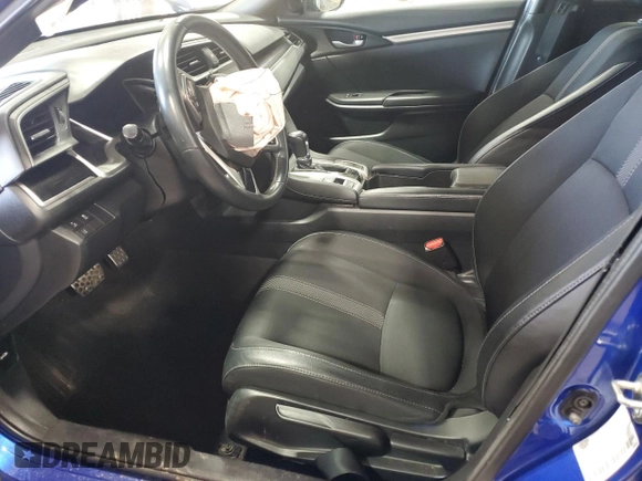 2020 Honda Civic Sedan Sport with VIN 2HGFC2F84LH522643, listed as a Copart auction lot 49778055 with 0 mi miles and Salvage Title. Bid and sale history available at carsss.com. Image 7.