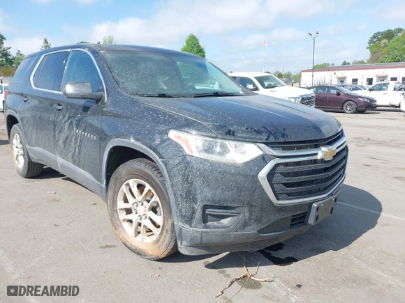 2020 Chevrolet Traverse LS with VIN 1GNERFKWXLJ204066, listed as a IAAI auction lot 41969388 with 33,454 mi miles. Bid and sale history available at carsss.com. Image 6.