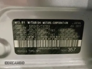 2017 Mitsubishi Outlander Sport ES 2.0 with VIN JA4AR3AU9HZ069672, listed as a Copart auction lot 45357245 with 125,754 mi miles and Salvage Title. Bid and sale history available at carsss.com. Image 15.