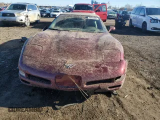 2003 Chevrolet Corvette with VIN 1G1YY32G935126770, listed as a Copart auction lot 80936684 with 34,171 mi miles and Salvage Title. Bid and sale history available at carsss.com. Image 5.
