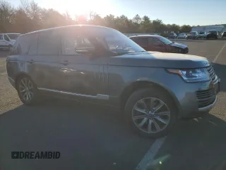 2017 Land Rover Range Rover with VIN SALGR2FK5HA362235, listed as a Copart auction lot 41617135 with 84,568 mi miles and Salvage title. Bid and sale history available at DreamBid. Image 4.