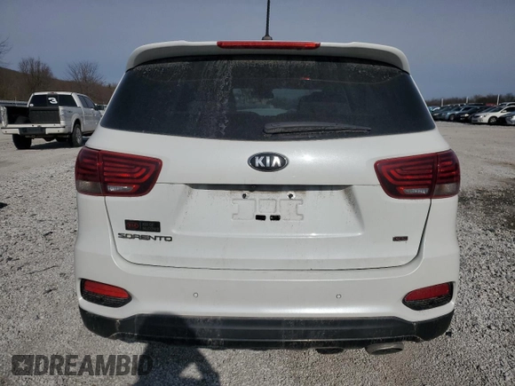 2020 Kia Sorento L with VIN 5XYPG4A37LG662621, listed as a Copart auction lot 89252095 with 86,549 mi miles and Salvage Title. Bid and sale history available at DreamBid. Image 6.