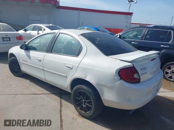 2000 Dodge Neon Highline with VIN 1B3ES46C7YD867085, listed as a IAAI auction lot 41872411 with 190,734 mi miles. Bid and sale history available at carsss.com. Image 3.