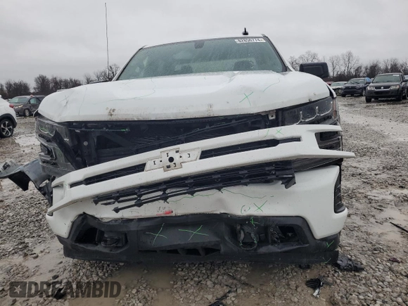 2021 Chevrolet Silverado 1500 RST with VIN 1GCUYEET3MZ437972, listed as a Copart auction lot 54876165 with 64,978 mi miles and Salvage Title. Bid and sale history available at carsss.com. Image 5.